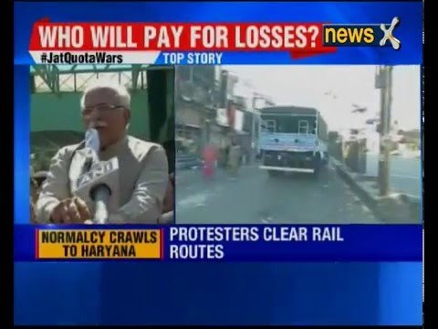 Jat Quota Protest: Haryana crawls to normalcy, days of violence ends