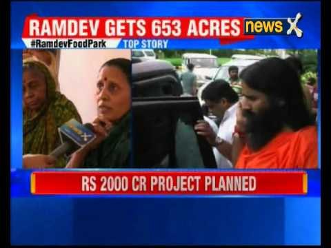 Controversy over Baba Ramdev Food Park; Food processing plant planned in Mihan