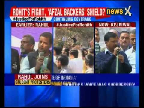 Delhi's central ministers drove Rohith Vemula to commit suicide: Kejriwal