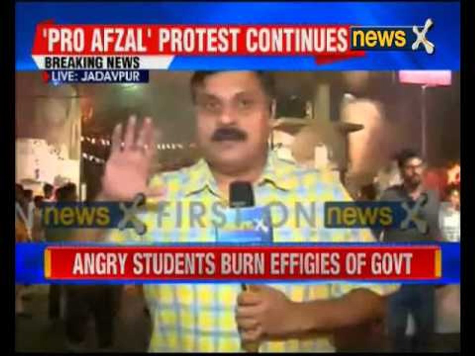 Solidarity with JNU: Fresh protest in Jadavpur University