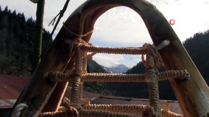 Artvin Camili’den bulut denizinde eşsiz gün batımı manzarası