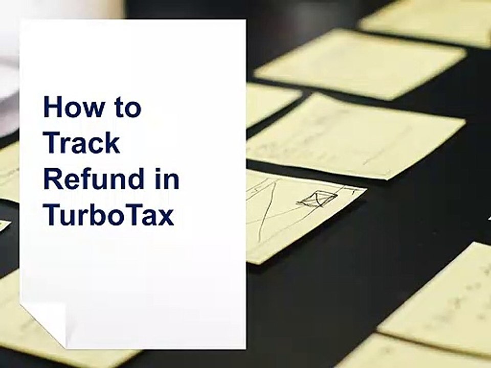 Track Refund in TurboTax