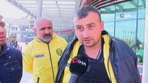 Ankaragücü taraftarları kaza anını anlattı: 'Arkadan gelen Ankaragücü taraftarlarının yardımıyla çıktık'