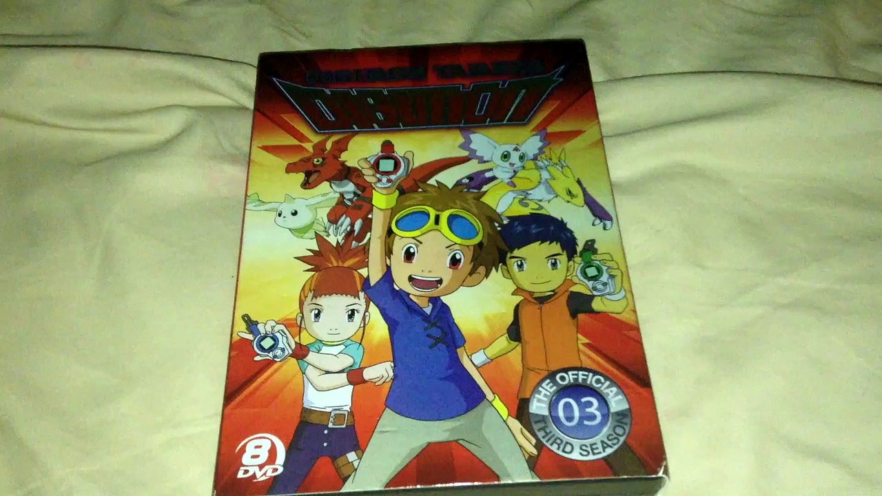 Digimon Tamers DVD Unboxing
