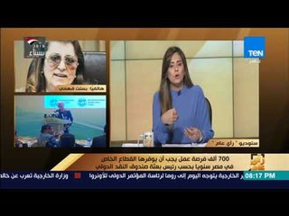 رأي عام - مداخلة النائبة بسنت فهمي عضو اللجنة الاقتصادية بمجلس النواب