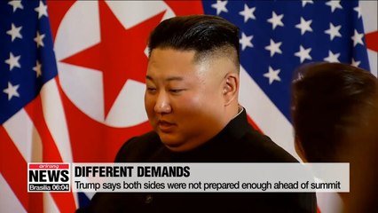 Trump says his personal relationship with Kim Jong-un is very good