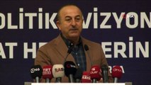 Dışişleri Bakanı Mevlüt Çavuşoğlu Bursa Sanayi ve Ticaret Odası'nda konuştu