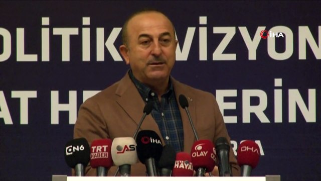 Dışişleri Bakanı Mevlüt Çavuşoğlu Bursa Sanayi ve Ticaret Odası'nda konuştu