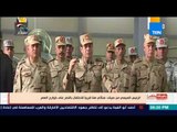 بالورقة والقلم - الرئيس السيسي بالزي العسكري وسط الجنود ويعدهم بالنصر على خوارج العصر