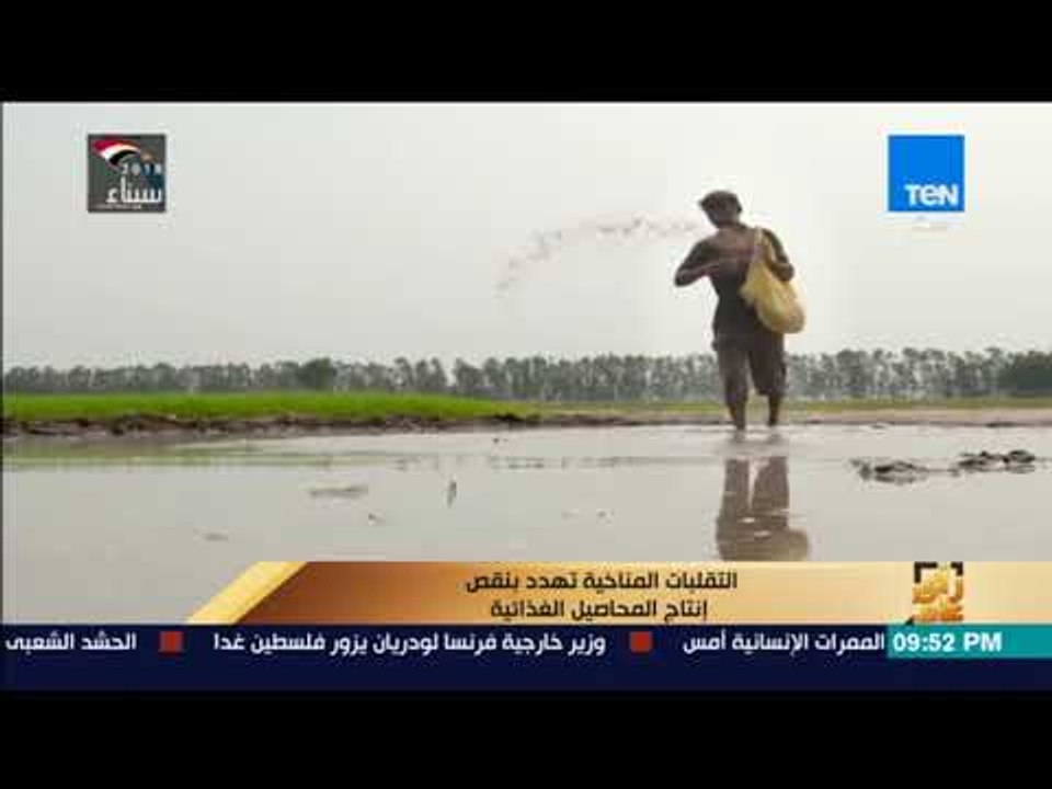 رأي عام – التقلبات المناخية تهدد بنقص إنتاج المحاصيل الغذائية