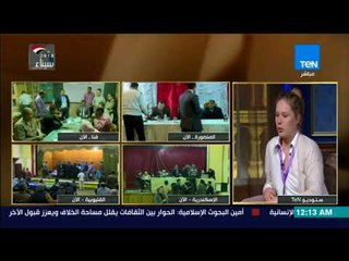 الرئيس| المتابعة البلجيكية فى وفد المنظمة العربية : سعيدة جدا بما شاهدته من  المصريين فى  الانتخابات