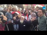 احتفالات المصريين بجميع أعمارهم في حدائق القبة بفوز الرئيس السيسي بفترة رئاسية ثانية