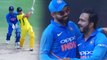 India Vs Australia 1st ODI: Kedar Jadhav gets crucial breakthrough, removes Stoinis| वनइंडिया हिंदी