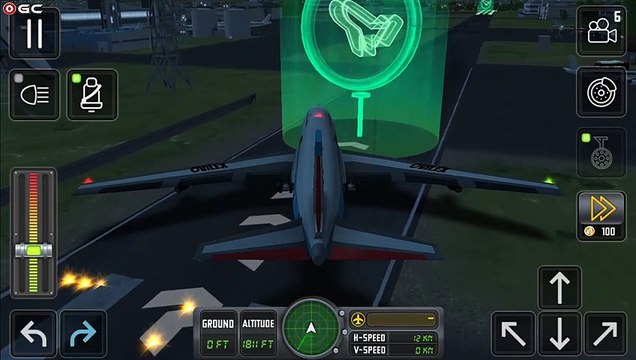 Flight Simulator Boening Mexico Night Flight Open World Map - Android Gameplay FHD #4