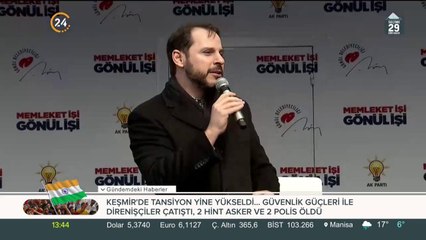 AK Parti Rize Mitingi