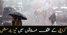 Heavy rainfall turns Karachi weather pleasant