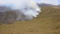 Wild fire engulfs Mount Kenya