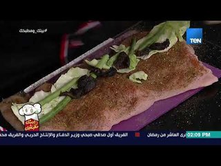 بيتك ومطبخك - طريقة عمل "صدر دجاج رومي محشي بالخضار" مع الشيف جلال فاروق