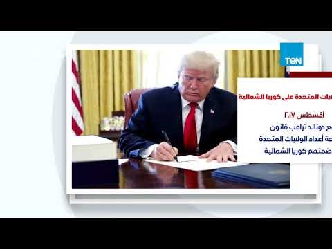 إنفوجرافيك| عقوبات الولايات المتحدة على كوريا الشمالية