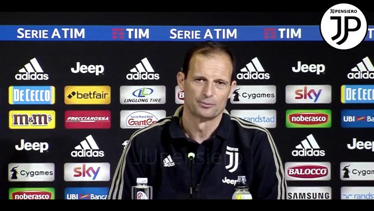 Conferenza stampa ALLEGRI pre NAPOLI-JUVENTUS: "CR7 gioca. Via dai social? Una cosa normale, non sono per tutti. Critiche post Atletico? Giuste ma si esagera ed ero più arrabbiato con me stesso. Futuro? Mi incontrerò con Agnelli come sempre..." 02.03.2019