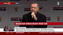 Başkan Erdoğan, Rize'de yeni seçim şarkısına eşlik etti