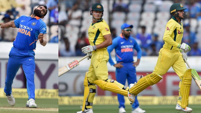India vs Australia, 1st ODI: India need 237 runs to win Hyderabad ODI | वनइंडिया हिंदी