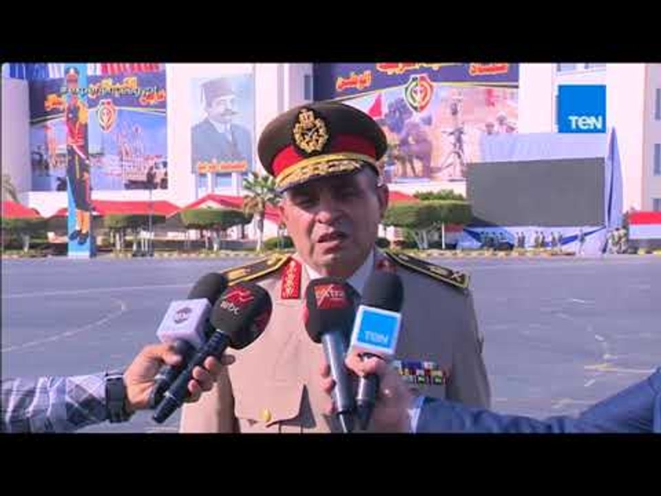 أخبار TEN - مدير الكلية الفنية العسكرية يوجه كلمه للدفعة 55