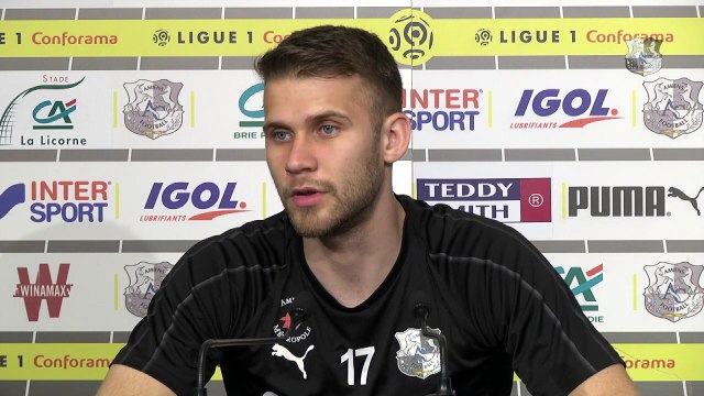 Avant le match SD Reims - Amiens SC, Alexis blin