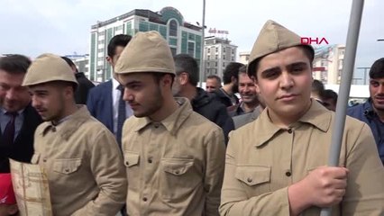 İstanbul Esenyurt'tan Çanakkale'ye Vefa Yürüyüşü