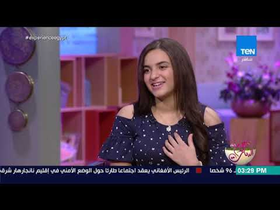 كلام البنات - لقاء مع نورين أمجد أصغر مذيعة تليفزيونية في مصر