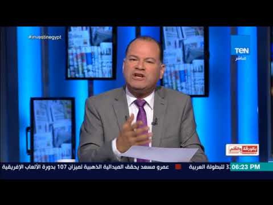 بالورقة والقلم - الديهى يفضح الإخوانى هيثم أبو خليل.. يدعم إرهاب الإخوان بالمعلومات
