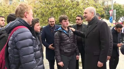 Kurtulmuş, Üsküdar'da esnaf ziyaretleri gerçekleştirdi - İSTANBUL