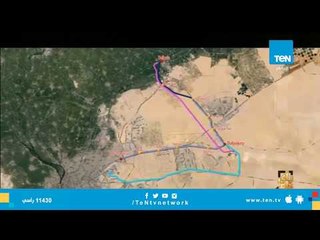 حصريا الفيديو الخاص بمرور القطار الكهربائي