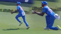 India vs Australia, 1st ODI: Vijay Shankar takes a blinder to get rid off Khawaja| वनइंडिया हिंदी