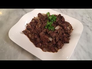 لو عايزة كبدة صحية جربي "الكبدة بالبصل" وطريقة عملها