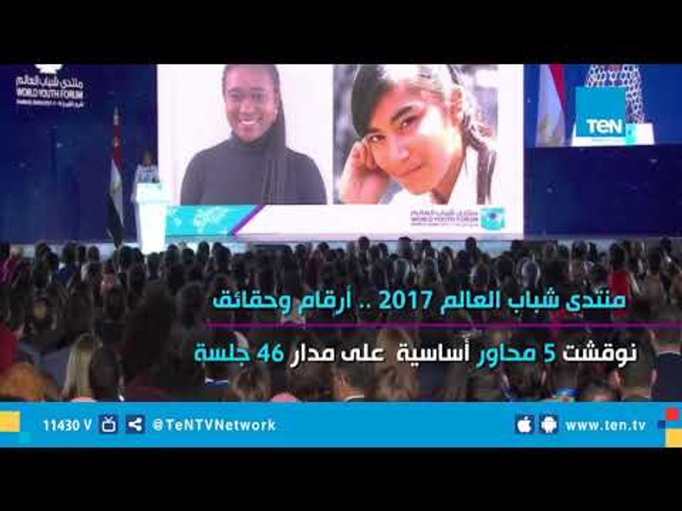 إنفوجراف| منتدى شباب العالم 2017 .. أرقام وحقائق