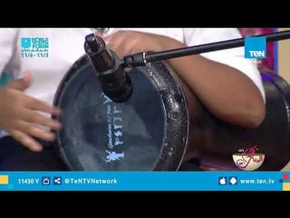 شاهد أداء الطفل أحمد شحاتة على الطبلة في "إيقاع حر"