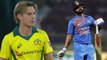 India vs Australia, 1st ODI:  Virat Kohli departs for 44, Adam Zampa strikes | वनइंडिया हिंदी
