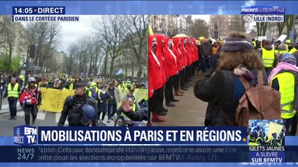 Download Video: 16ème samedi de mobilisation des gilets jaunes (1/2)