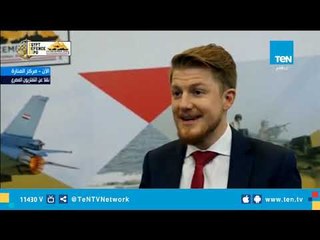 السيسي، فيلمًا تسجيلياً ، بعنوان "مصر القوة والسلام" خلال افتتاح معرض  "ايدكس 2018"
