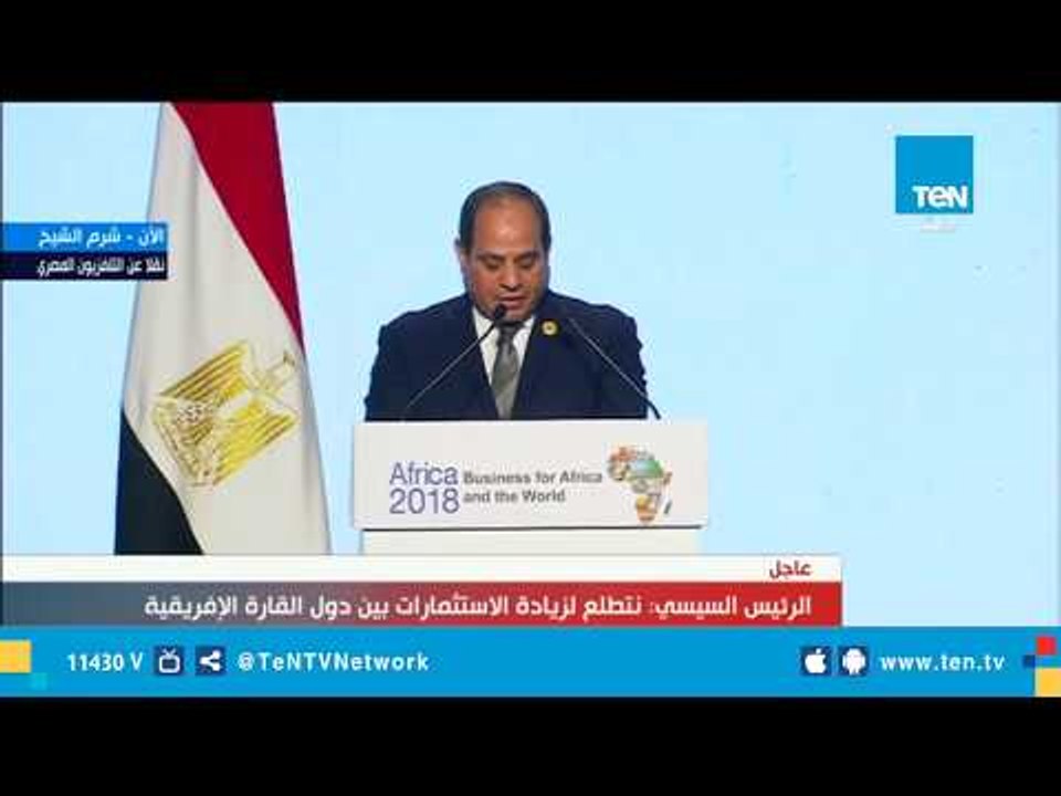 السيسي: نتطلع لزيادة حجم الاستثمارات في إفريقيا...