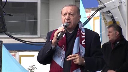 Cumhurbaşkanı Erdoğan: "İnşallah, Trabzon'u Raylı Sistemle Tanıştırıyoruz"