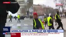 Gilets jaunes : premières tensions sur les Champs-Élysées pour l'Acte 16 (vidéo)