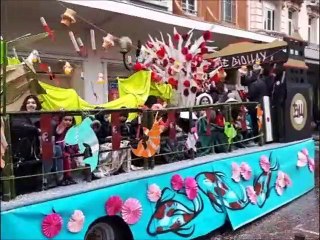Carnaval 2019 de Chambéry : ambiance et embrasement de Monsieur Carnaval