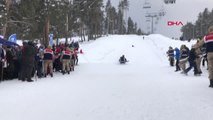 Kars 5'nci Sarıkamış Kış Oyunları Festivali'nden Renkli Görüntüler
