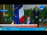 الرئيسان السيسي  وماكرون يشهدان توقيع عدد من الاتفاقيات بين مصر وفرنسا