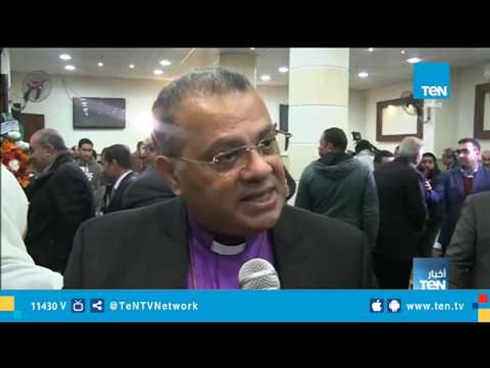 افتتاح كنيسة ملوي "الإنجيلية" بالمنيا بعد ترميمها بسبب تخريب الإخوان لها