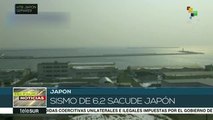 Sismo de 6.2 grados sacude Japón