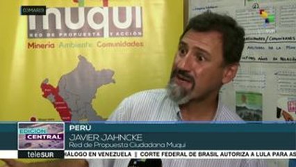Perú: preocupa a organizaciones nueva política minera del gobierno