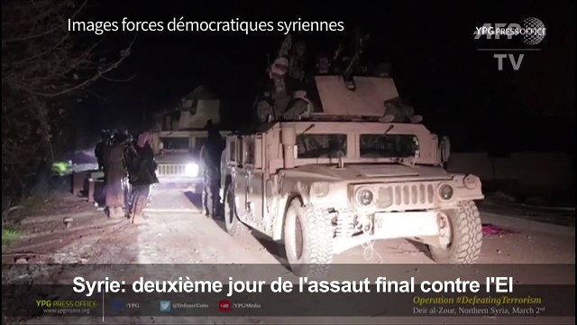 Syrie: combats intenses pour chasser l'EI de sa dernière poche